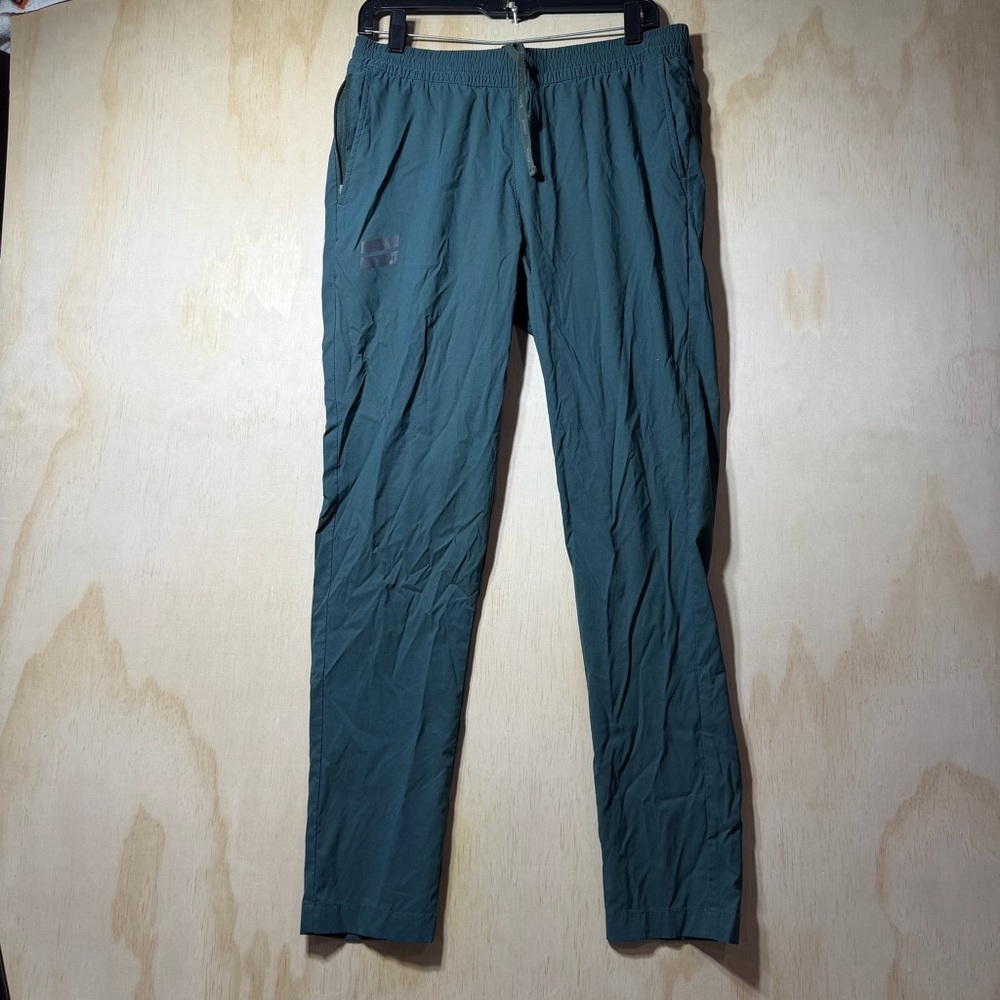 Hurley Men’s‎ Green Lightweight Jogger Pants Stretch Elastic Waist Medium